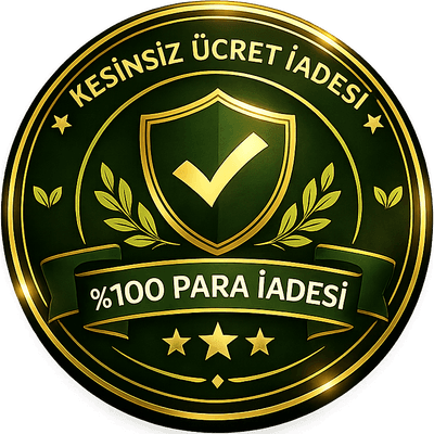 %100 Para İade Garantisi